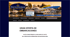 Desktop Screenshot of nauticaguimar.es